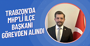 Trabzon’da MHP’li ilçe başkanı görevden alındı