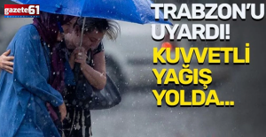 Büyükşehir Trabzon'u Uyardı!
