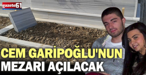 Cem Garipoğlu'nun mezarı açılıyor