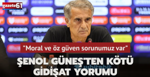 Şenol Güneş'ten kötü gidişat yorumu!