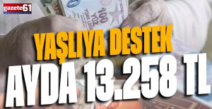 Yaşlıya destek: Ayda 13.258 TL! Neler gerekiyor?