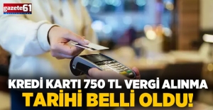 100 bin liralık limite 750 TL vergi!...