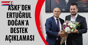 ASKF'DEN ERTUĞRUL DOĞAN’A DESTEK AÇIKLAMASI