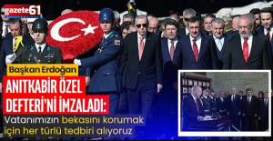 "Başkan Erdoğan: Vatanımızın bekasını korumak için her türlü tedbiri alıyoruz"