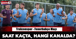 Trabzonspor - Fenerbahçe maçı biletler...