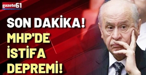 MHP'de istifa depremi!