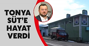 Tonya Süt Kooperatifi ile ilgili flaş...