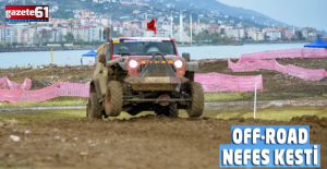 Trabzon'da Off-Road yarışları nefes kesti