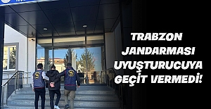 Trabzon Jandarması uyuşturucuya geçit vermedi!