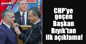 CHP'ye geçen Başkan Bıyık'tan ilk açıklama!