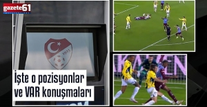 Süper Lig'de 11. haftanın VAR kayıtları açıklandı!