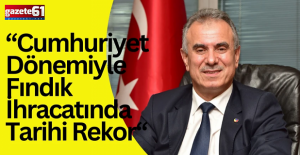 Fındıkta yıllık 4-5 milyar dolar hedefliyoruz