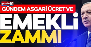 Gündem asgari ücret, emekli ve memur maaşı!