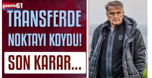 Şenol Güneş transferde noktayı koydu! "Son kararı ben vereceğim"