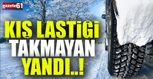 Trabzon Valiliği açıkladı! İşte kışın trafikte uygulanacak kurallar