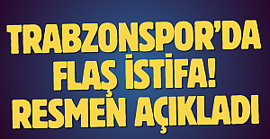 Trabzonspor’da flaş istifa! Resmen açıkladı