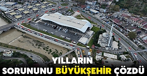 YILLARIN SORUNUNU BÜYÜKŞEHİR ÇÖZDÜ