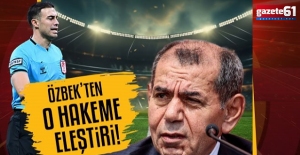 Dursun Özbek'ten flaş hakem eleştirisi! "Fenerbahçe maçında Trabzon'u katletti"