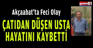 İnşaattan düşen usta öldü