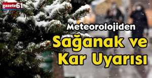 Meteoroloji'den o iller için kar yağışı uyarısı!