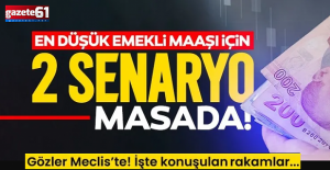 En düşük emekli maaşı düzenlemesi için gözler Meclis'te!