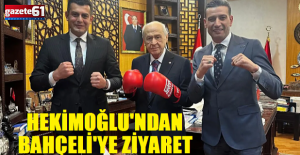 Hekimoğlu'ndan Bahçeli’ye ziyaret