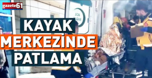 Otelde patlama: 4 sporcu yaralı!