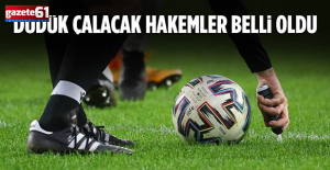 Süper Lig'de 21. haftanın hakemleri açıklandı