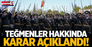 Teğmenler hakkında karar çıktı