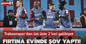 Trabzon Evinde Fırtına