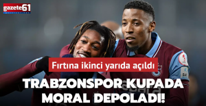 Trabzon Kupa Maçına Kazandı