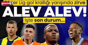 Trendyol Süper Lig'de gol krallığı alev alev! Yıldız isim zirvede...