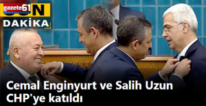 Cemal Enginyurt ve Salih Uzun CHP'ye katıldı