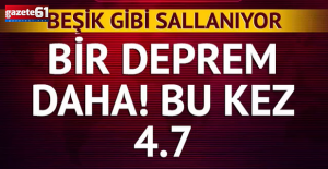 Deprem Bu Sefer Denizden Geldi!