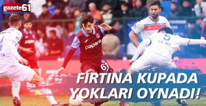 Fırtına kupada yokları oynadı! 