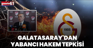 Galatasaray’dan yabancı hakem tepkisi!