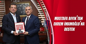 Mustafa Bıyık’tan Ekrem İmamoğlu’na destek