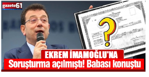 Soruşturma açılmıştı! İşte Ekrem İmamoğlu’nun diploması