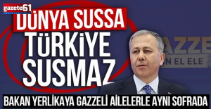 "Dünya sussa Türkiye susmayacaktır"