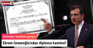 Ekrem İmamoğlu'ndan diploma hamlesi!