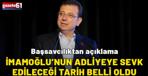 İmamoğlu'nun adliyeye ne zaman sevk edileceği belli oldu!