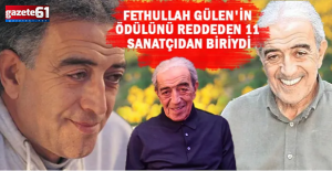 ÖDÜLÜ REDDEDEN 11 SANATÇIDAN BİRİYDİ